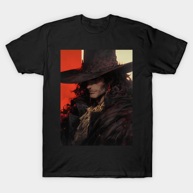 Hunters of the Dark: Explore the Supernatural World with Vampire Hunter D. Illustrations: Bloodlust T-Shirt by insaneLEDP